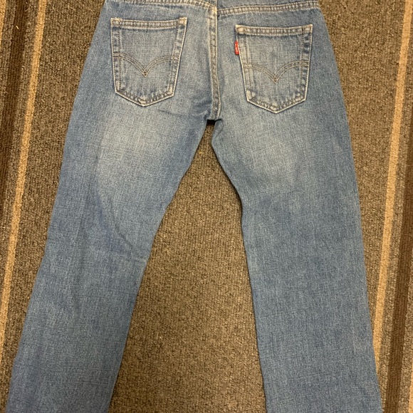 Levi’s Girls 505 Straight Cut Jeans - Picture 6 of 13